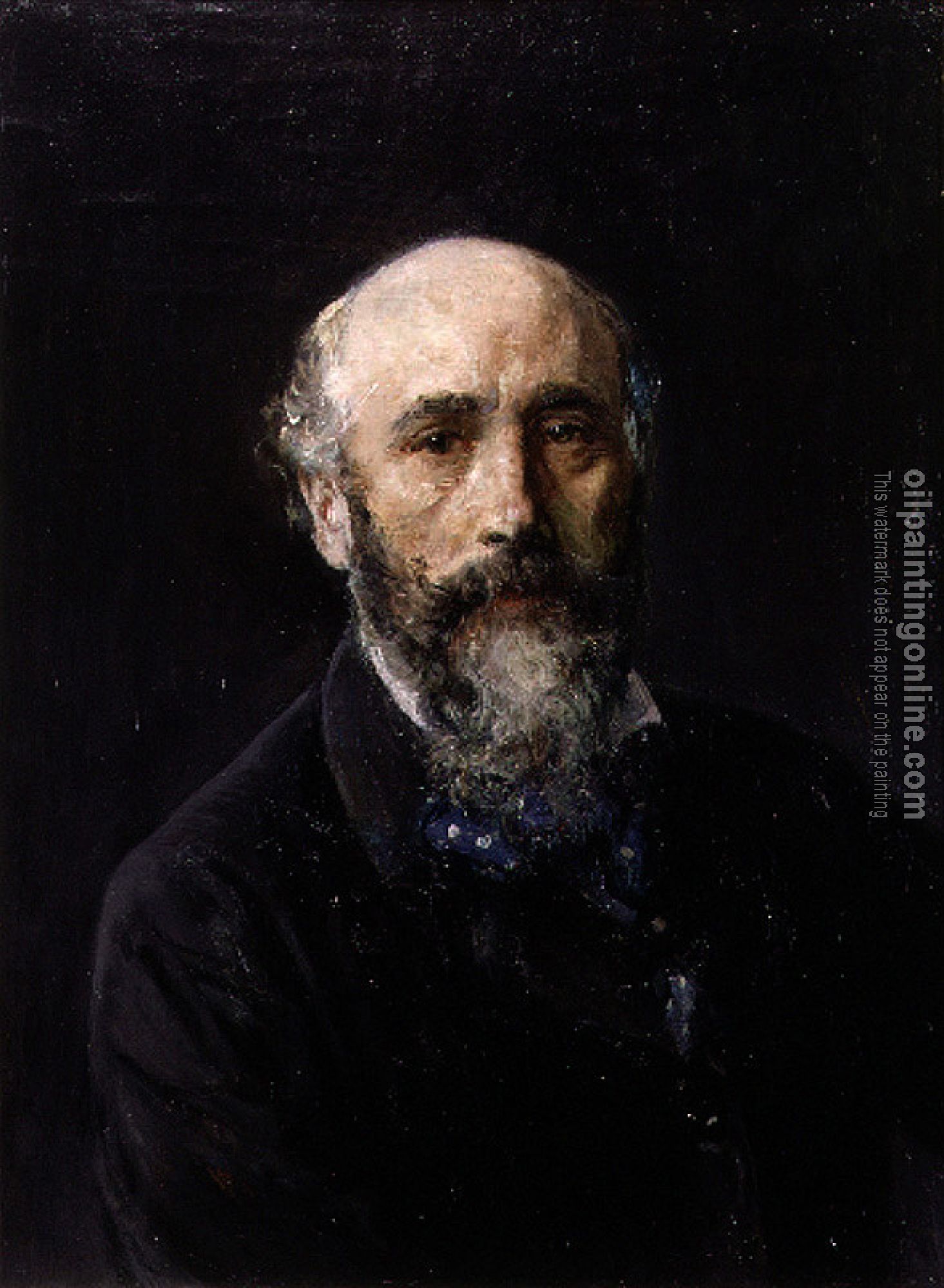 Ignacio Pinazo Camarlench - Autorretrato